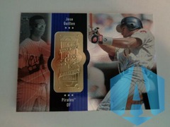 1998 Upper Deck SPX Radiance Gold Jose Guillen Card #117 #3818/4500